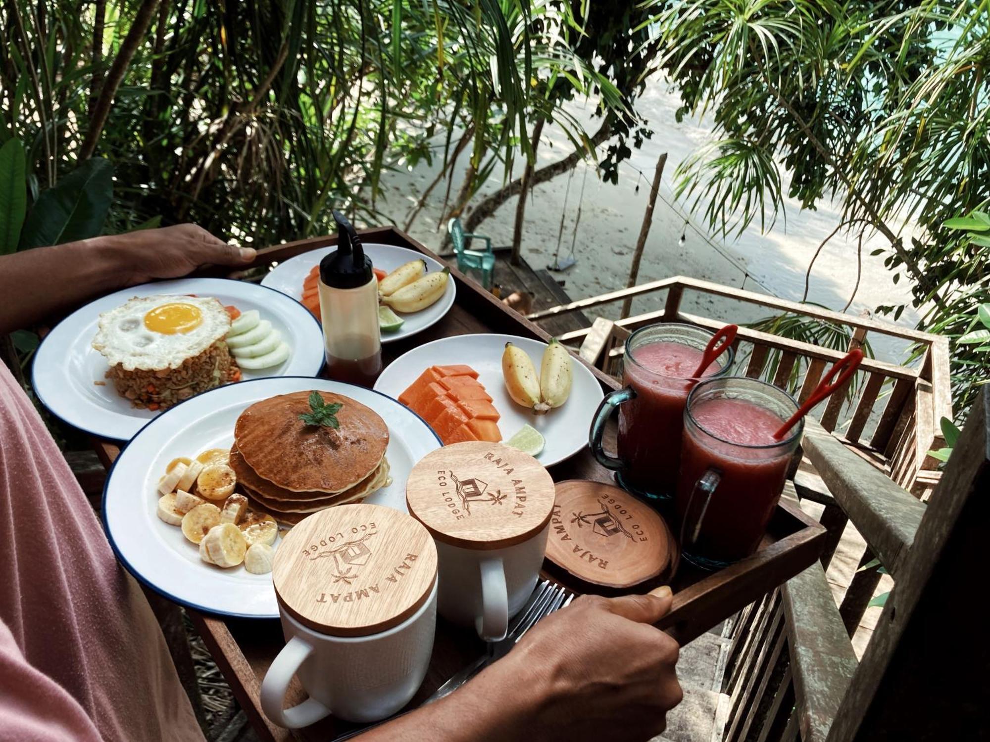 Raja Ampat Eco Lodge Tapokreng Ngoại thất bức ảnh